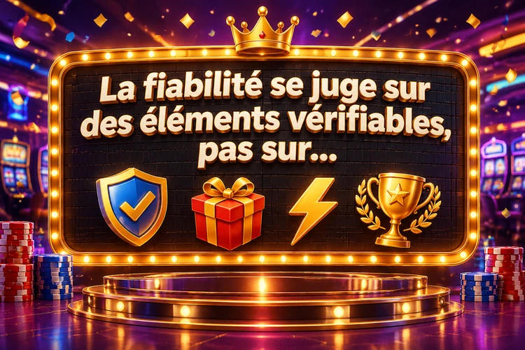 La fiabilité se juge sur des éléments vérifiables, pas sur une note seule
