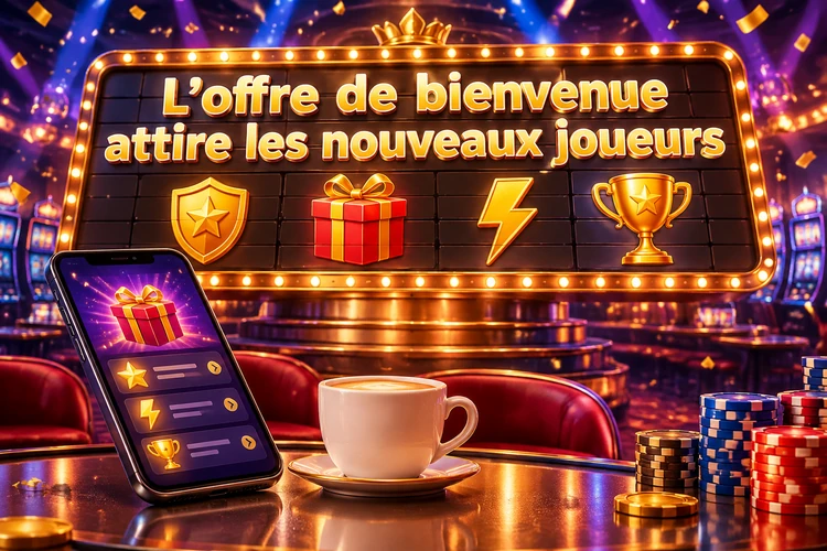 L’offre de bienvenue attire les nouveaux joueurs