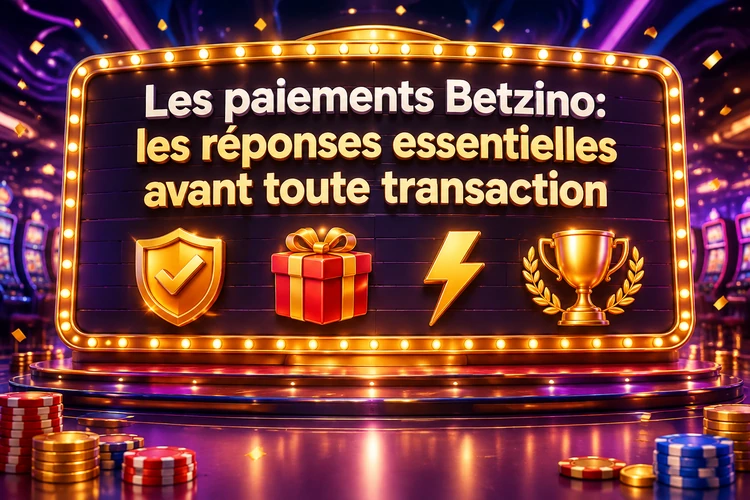 Les paiements Betzino: les réponses essentielles avant toute transaction